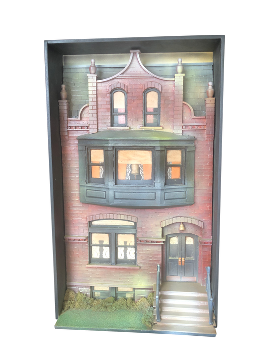Down The Street 3 Dimensional Wall Art Hanging Decor Piece